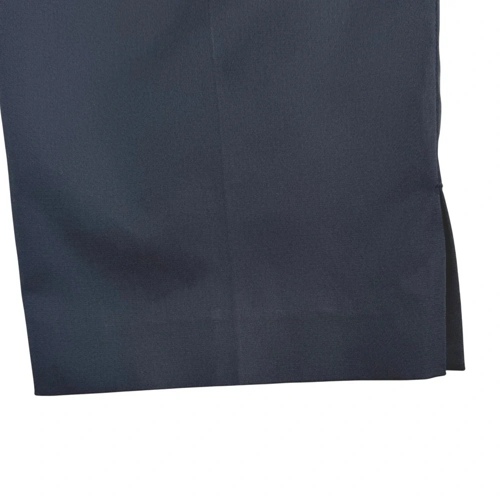 Ann Taylor Seasonless Stretch Straight Leg Dress Pants Navy Blue Womens 8 - Picture 3 of 6